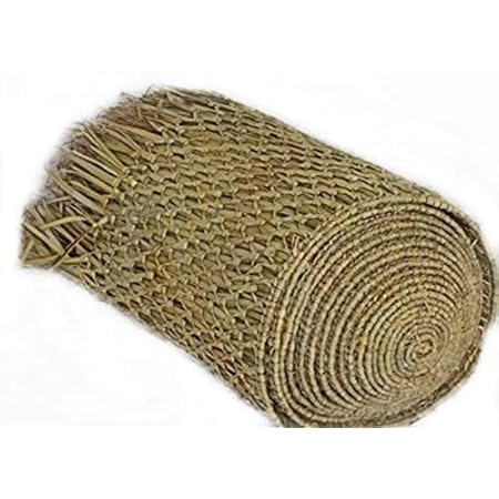 Amazon Com Iam Tiki Man Mexican Palm Thatch Runner Roll Ts 36 36 X Duck Grass Blind Patio Lawn Garden