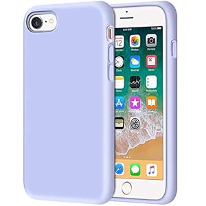 iPhone SE Case 2022/2020, iPhone 8 Case, iPhone 7 Case, Anuck Non-Slip Liquid Silicone Gel Rubber Bumper Phone Case Soft…
