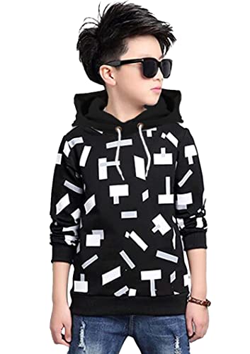 Dagcros Boy's Full Sleeve Hoody Cotton T-Shirt