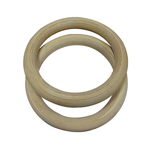 BESPORTBLE 1 par de Anéis de Ginástica Anéis Crossfit Peso Corporal Treino de Ginástica Em Casa Puxa