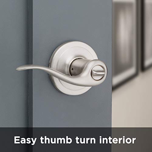 Kwikset 740TNL 15 SMT Satin Nickel Keyed Lever Door Handle thumb #7