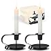 Printemps Candlestick Holders Black Candle Holder,Wrought Iron Taper Candle Holder,Iron Candle Holders (1)