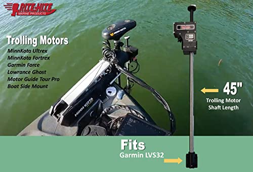 Image of RITE-HITE Turret - Livescope (ONLY) Scanning Sonar Holder; Compatible with Select Trolling Motors; Get a Clearer Reading of Fish and Increase Your Catch While You're Out on The Boat!