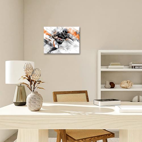 Toile murale encadrée de qualité supérieure pour bureau chic - 2