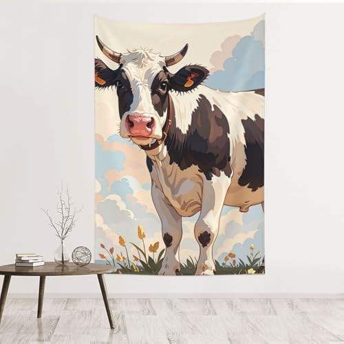 Tapisserie murale vache laitière : habillez vos murs facilement et sans laisser de traces