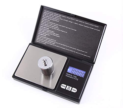 Báscula digital de bolsillo LCD para joyería 1kg/0.1g