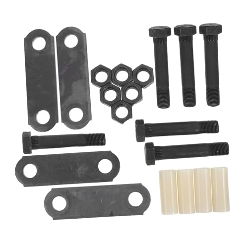 Manille de remorque robuste SOIMISS kit complet acier et écrous auto bloquants haute sécurité