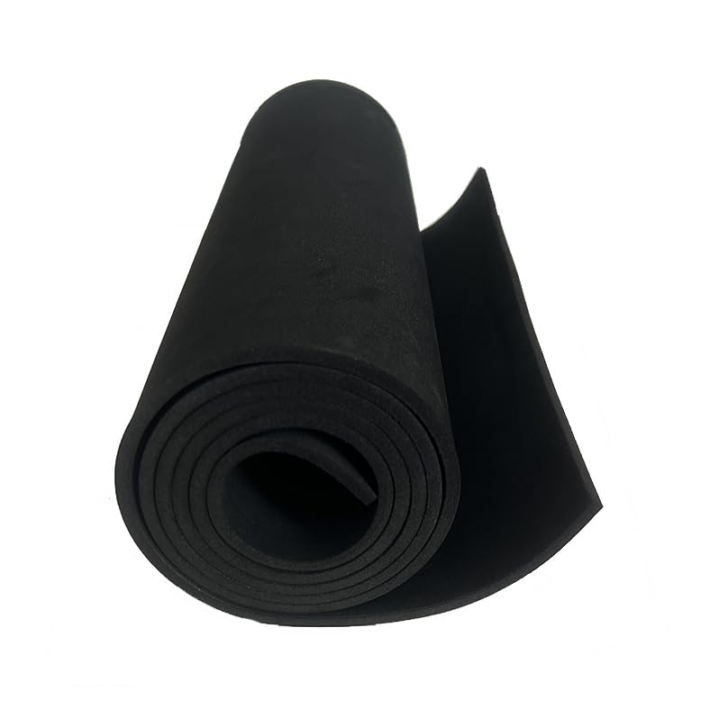 Black EVA Foam Sheet 5mm 35x150cm Thick Premium Cosplay Foam High Density EVA Foam for Cosplay Costume Craft DIY Projects