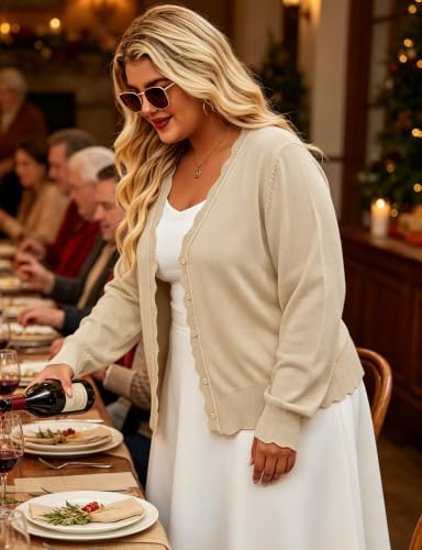 Womens Plus Size Cardigan Sweaters - image 5