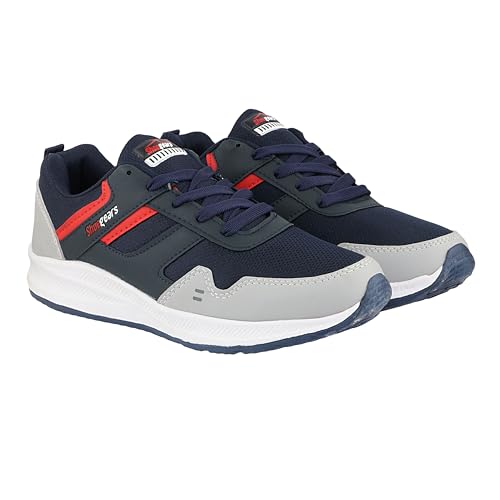 Image of Men's Lightweight Running Shoes | Breathable & Comfortable Sports Sneakers for Gym, Walking, Jogging, Training & Outdoor Activities