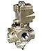 Ross Controls 2171B8011W 21 Series High Temperature Valve, 2/2 Single Solenoid Controlled, Normally Closed, Spring Return, Non-Locking Manual Override, 1-1/2" in-Out, NPT 24 VDC