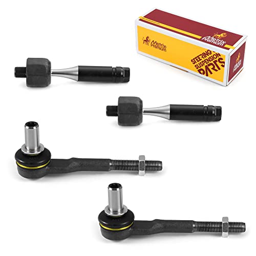 Metrix Premium Chassis Parts - 4 PC Inner & Outer Tie Rod En
