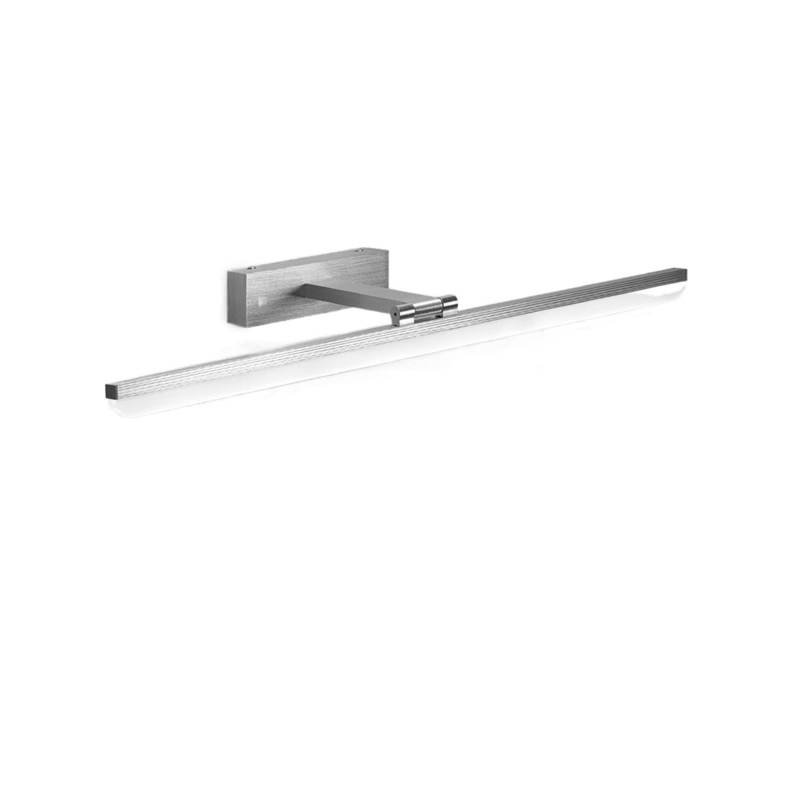 KXEcoLife Picture Lights for Wall, Led Wall Light for Barthroom Acrylic Lighting Fixture Dimmable Sconce Lamp 300/550/600mm Interior Home, Hotel(5500-7000K,SILVER400MM)