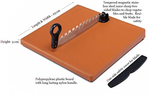 Anjali Fantastique Flexi S.S. Vegetable and Fruit Cutter (Brown, Standard, Stainless Steel)