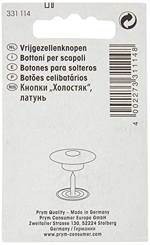 Prym - Prym Bachelor Stars Bronze (16mm) Buttons - 1 Unit, Burnished, 16 mm - Image 3