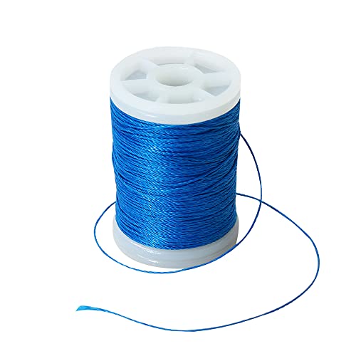 SOPOGER Archery Bow String Serving Thread 131 yard/120 m Durable Nylon Bowstring Serving Thread for Compound Recurve Bow Tying Peep Sight Nock Point (Blue)