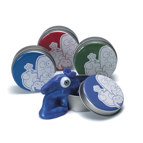 Preisvergleich Produktbild Putty Peeps Magische Knete Metallicfarbig Bastelknete mit Glubschaugen