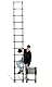 Telesteps 1800ep OSHA konform 18 ft erreichen Professional breit Schritt Teleskop Verlängerung Leiter