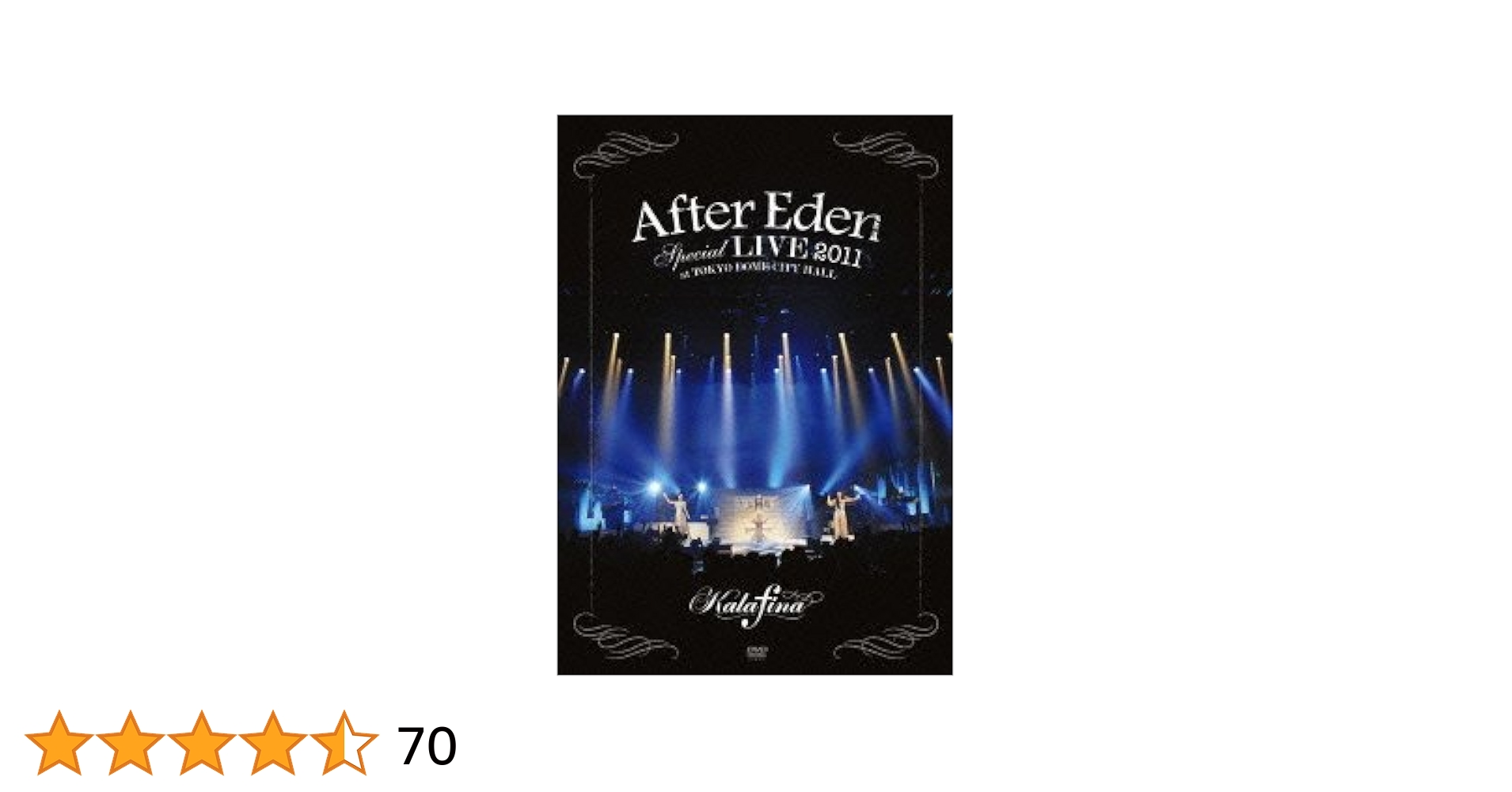 (未使用･未開封品)　“After Eden” Special LIVE 2011 at TOKYO DOME CITY HALL [DVD] p1m72rm After Eden” Special LIVE 2011 at TOKYO DOME CITY HALL [Blu