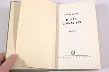Hardcover RIGAS GIMNAZISTI Romans Book