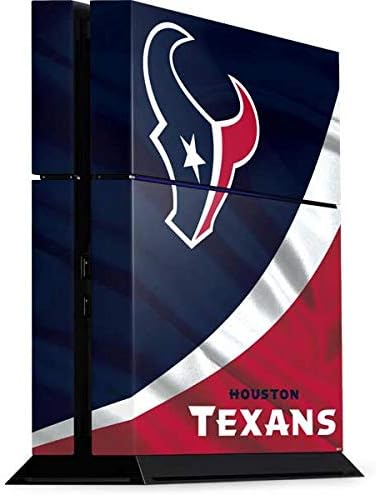 Skinit Decal Gaming Skin Compatible with PS4 Console - Officially Licensed NFL Houston Texans Design