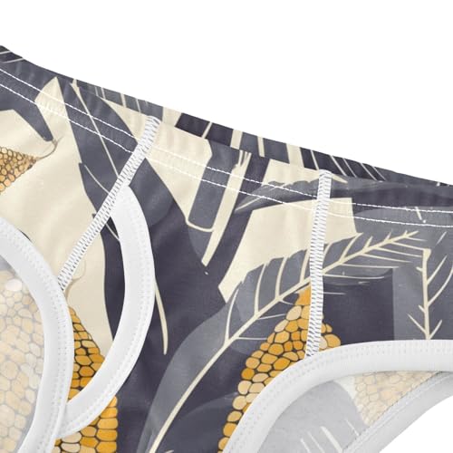 KLL Corn Cobs Beautiful Exotic Hawaiian Toddler Boy Comfort Training Underwear Breathable Undies4