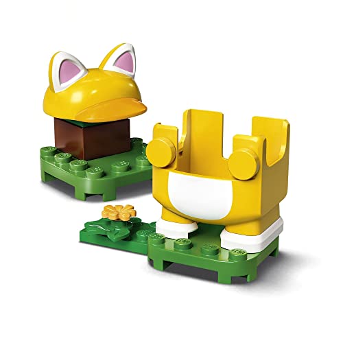 LEGO 71372 Super Mario Katzen-Mario - Anzug, Erweiterungsset, Power-Up Pack, Kletterwand-Kostüm – Bild 3