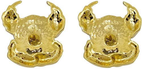 Image of Set of 2 Brooch Lapel Pins With Rhinestones