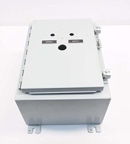 HOFFMAN A161208LP 16 IN STEEL 12 IN 8 IN WALL-MOUNT ELECTRICAL ENCLOSURE D552796