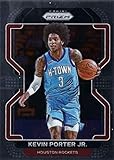 2021-22 PANINI PRIZM #84 KEVIN PORTER JR HOUSTON ROCKETS BASKETBALL OFFICIAL TRADING CARD OF THE NBA