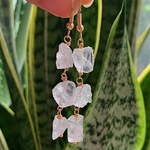Boucles d'oreilles pendantes en cristal pour vos tenues d'été