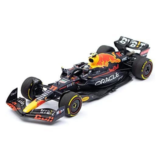 Minichamps 447220711 compatible con Sergio Pérez Oracle Red Bull Racing RB18 Fórmula 1 Ganador Mónaco GP 2022 Edición limitada 1:43