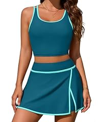 Peacock Blue Bikinis