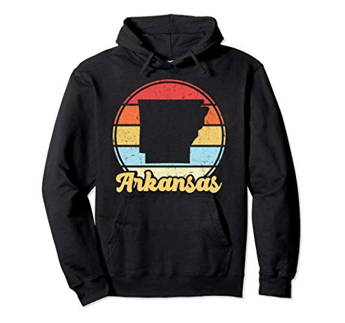 Vintage Arkansas Native Arkansas Roots Home State Pride AR Pullover Hoodie