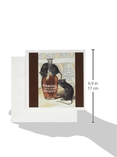 3drose Vintage Grußkarten Set – 12 Stück, 15,2x15,2 Cm, Mit Umschlägen, Blanko