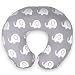 Removable Cover for Newborn Baby Lounger/Water Resistant/Soft and Comfy/Hypoallergenic/Premium Quality/Easy Cleaning/Grey Elephant (Lounger Pillow Not Included)