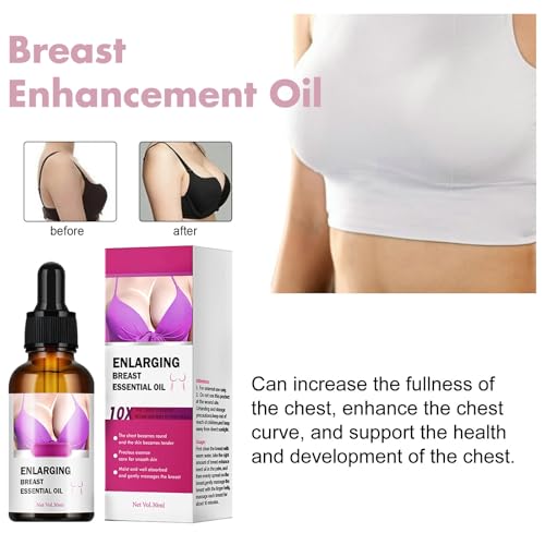 Feuchtigkeitsspendendes Brustöl, straffendes Brustöl, natürliche straffende Essenz zur Straffung großer Brüste für eine straffere und flexiblere Brust, 30 ml