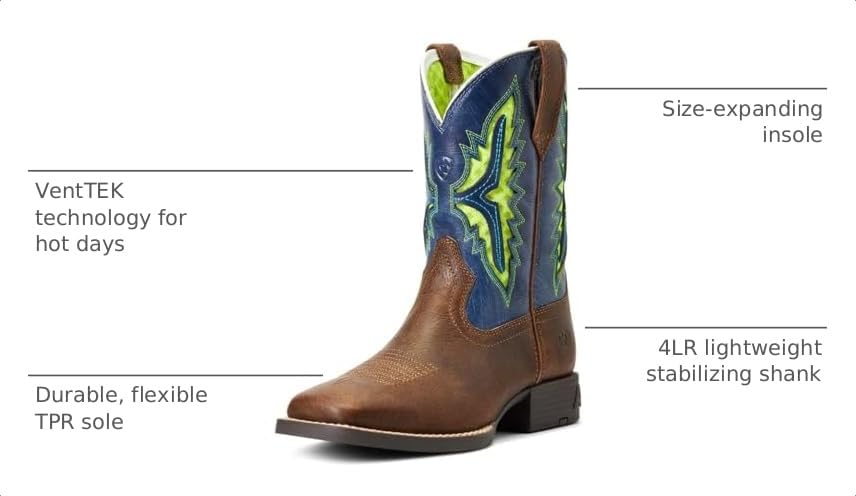 Image of ARIAT Koel Venttek Western Boot (Toddler)