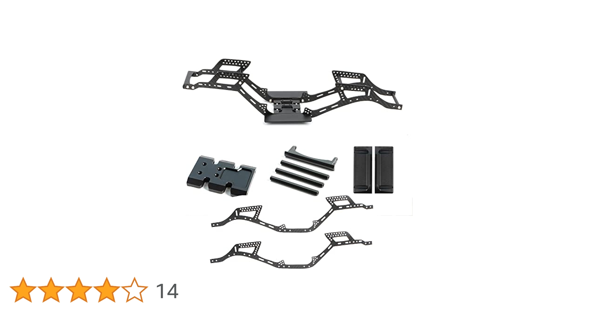 Amazon | カーボンファイバーLCGシャーシキット Gen2 RCフレーム