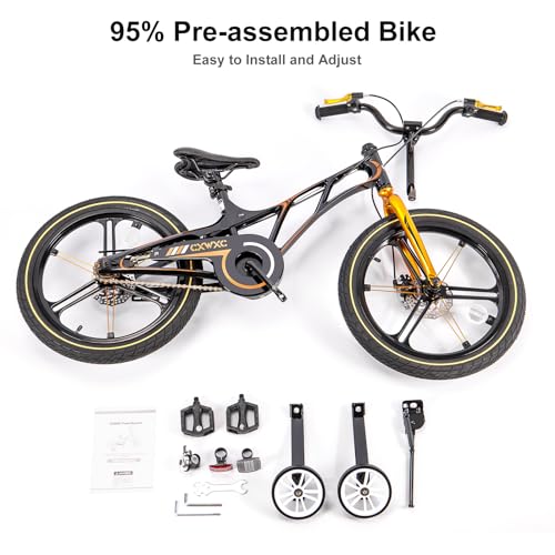 CXWXC Kids Bike - 14 16 18 Inch Children Bicycle for Boys Girls Age 3-9 Years, Single Speed Lightweight Kids Bikes