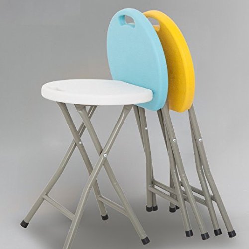 PARASNATH Portable Plastic Folding Metal Leg Step Stool - Assorted Color Made In India, 31 Cm, 72 Cm, Multicolour