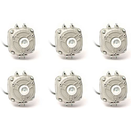 Pack 6 unidades motor multianclaje para ventilador frigorífico 10W