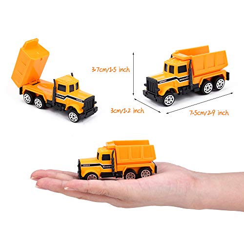 Kids' Friction-Powered Construction Trucks Toy Set