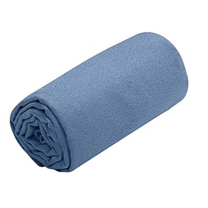 Sea to Summit AirLite Towel, Ultralight Camping and Travel Towel, Large (24 x 47 inches), Moonlight Blue