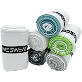 We Sweat’s (6 Pack) Microfiber Gym Towels, Silver ION Odor-Free Absorbent Fiber, Fast Drying Men & Women Workout Gear for Body Sweat, Towels, Sports Exercise Fitness Gear