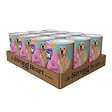 A Strong Heart Wet Dog Food, Country Stew, Made with Real Beef, Peas, & Carrots, Made in The USA, 13.2 oz Can (Pack of 12)