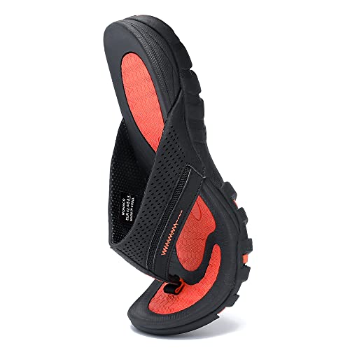 Image of Men's Flip-Flops, Thongs Sandals Durable Comfort Slippers for Beach