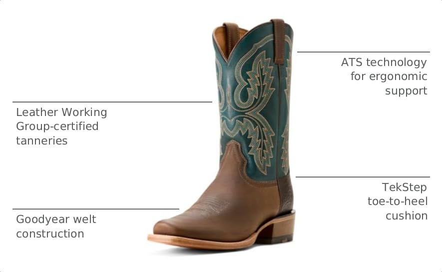 Image of Ariat Men's Futurity Cashout Narrow Cutter Toe Cowboy Boot