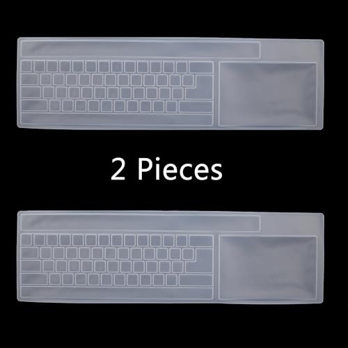 Protector de teclado transparente para PC 104/107 teclas miniatura 7