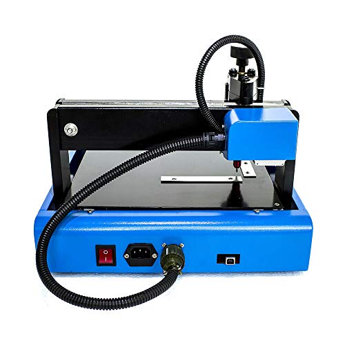 400W Electric Metal Marking Machine Steel Plate Engraving Machine for Metal Nameplate Tag Marking 110V
